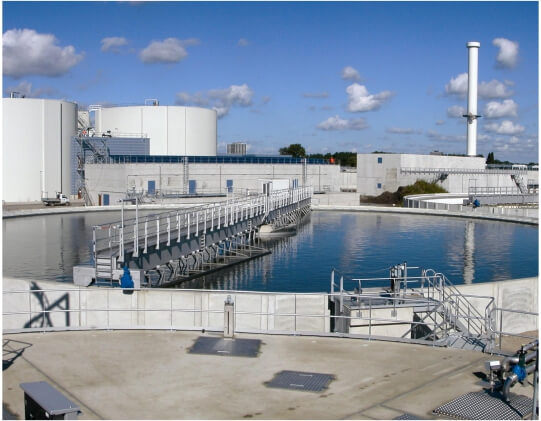 Sewage treatment plants
